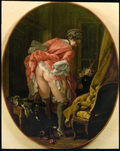 The Revealed Skirt by François Boucher